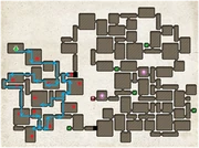 The red dots on this map mark the location of each of the 12 Firegrubs.