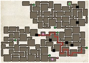 The red dot marks the location of Cody