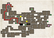 Red dot indicates Rook essential to completing this quest.