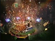 Another shot of the confetti in syndicational episodes from season two.