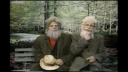 Ken and Colin playing as old men
