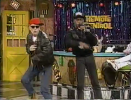 Colin rapping.