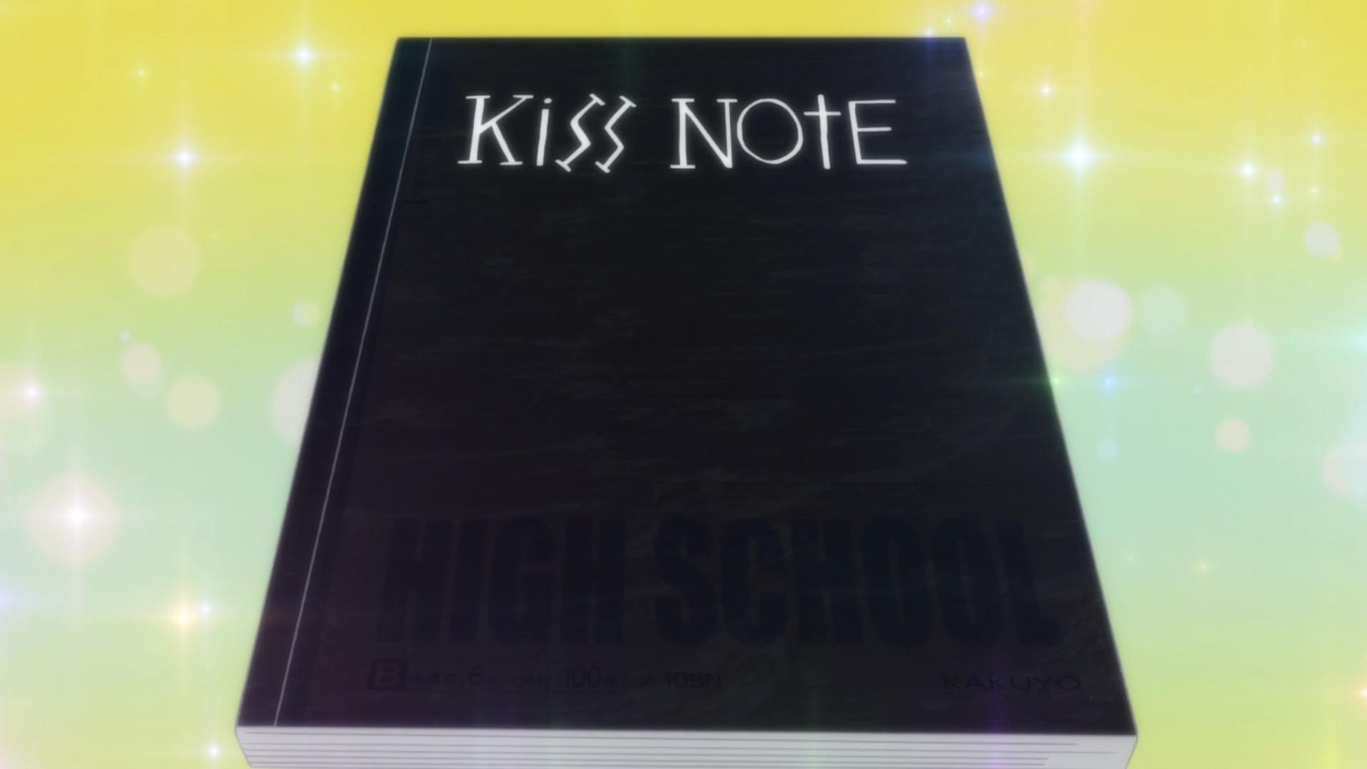 Animes Épicos - Renai Boukun Kiss Note é um caderno poderoso que faz com  que qualquer um que tenha o seu nome escrito se vá apaixonar  instantaneamente quando beijar alguém, independentemente de