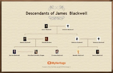 The Blackwell Branch of the Winslow Family as verified by Destrian Blackwell