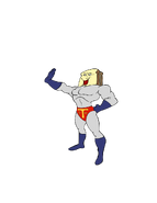 Powdered toast man