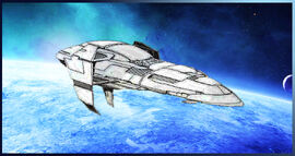 A Commonwealth Apollo-class cruiser.