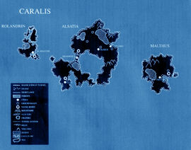 Map Caralis