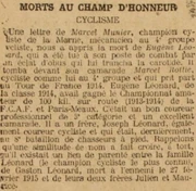 L’Auto-vélo, 15-05-1918