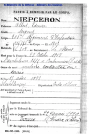 Niepceron,Albert OVL