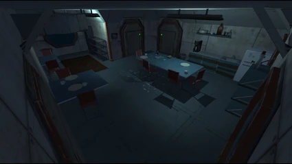 Kitchen, bathroom and small rec room 01