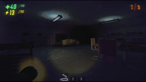 Upper level with recreation room