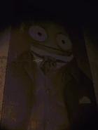 A SemiBot in formal attire.