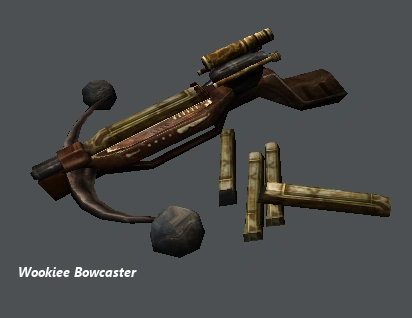 Wookiee Bowcaster | Republic Commando Wiki | Fandom