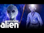 Harry Discovers Goliath's Shocking True Identity - Resident Alien (S2 E12) - SYFY