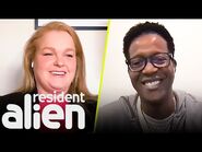 Corey Reynolds Talks About the Power of Stories - Resident Alien - SYFY