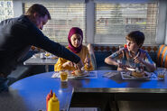 Episode 2.04, Max with Sahar and Harry