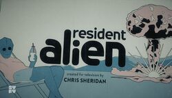 Resident Alien Title Card