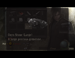 RE4 Onyx Stone (Large)