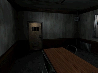 resident evil 2 interrogation room