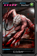 Licker card in Deadman's Cross