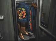 The locker's contents for Claire