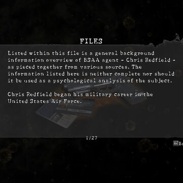 Chris Redfield Resident Evil Wiki Fandom Chris Redfield Resident Evil Wiki Fandom