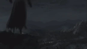 Un joven misterioso observa el tren desde la lejanía