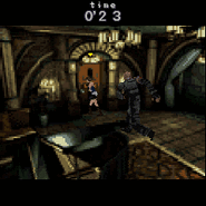 Jill escapes from the Nemesis-T Type