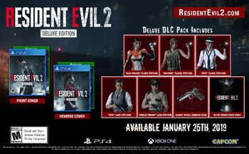 RE2 remake NA Deluxe Edition
