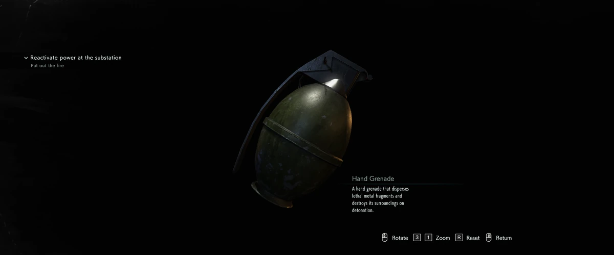 Hand Grenade Resident Evil Wiki Fandom