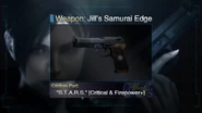 Samurai Edge de Jill