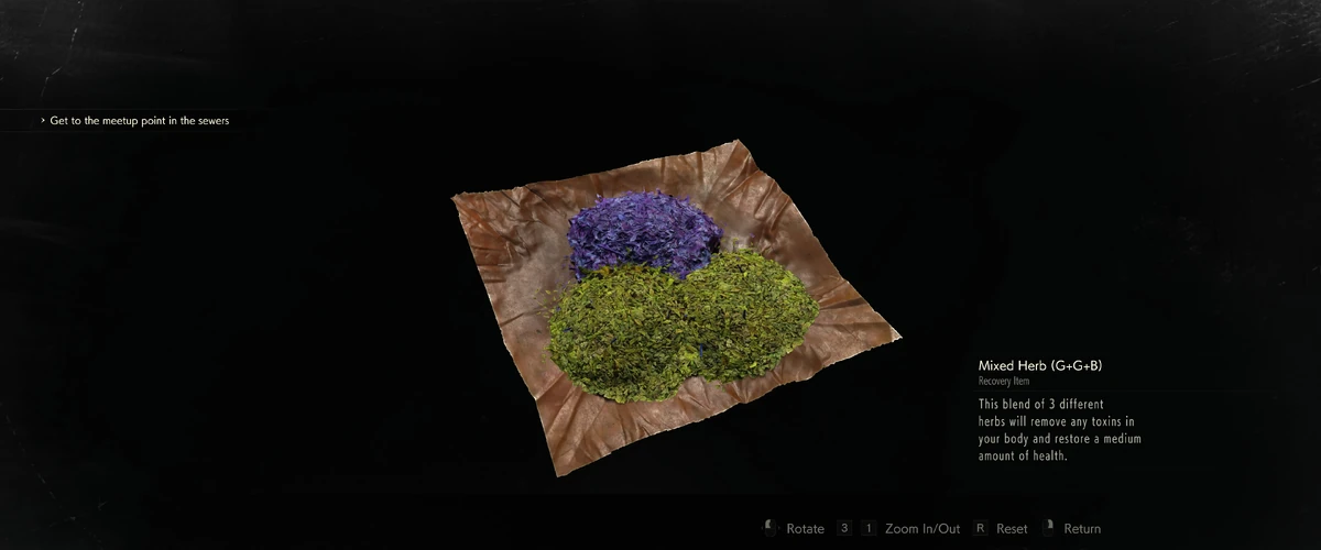 Mixed Herb (G+G+B) Resident Evil Wiki Fandom