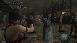 Ada's gameplay The Mercenaries stage 1 RE4.png (2,15 МБ) Ада в пылу сражения