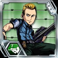 Edward character card for Minna to BIOHAZARD Clan Master.