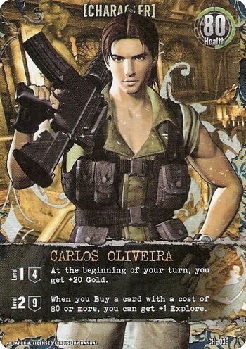 Resident Evil Carlos Oliveira