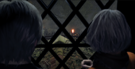 Leon and Ashley wary
