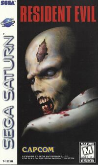 RE Sega Saturn Manual Cover