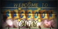 Raccoon City's welcome sign.(RE2)