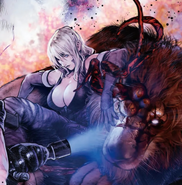 Maria on the cover of the Death Island Manga