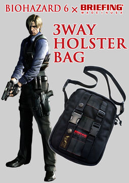 Biohazard 6 x Briefing 3-way Holster Bag | Resident Evil Wiki | Fandom