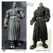 Comparison of the first iteration's paint master and the final iteration's paint master.