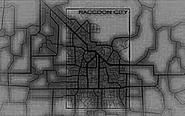 A Extended Map of Raccoon City in Umbrella Chronicles,