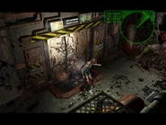 The doors after the explosion