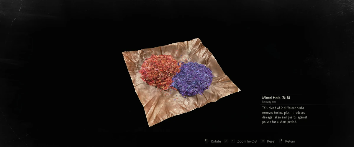 Mixed Herb (R+B) Resident Evil Wiki Fandom