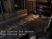 Dead body with Shotgun Shells