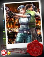 Jill Valentine and Chris Redfield