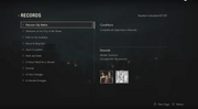 Resident Evil 2 remake records screen