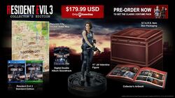 Resident Evil 3 remake collector's edition poster