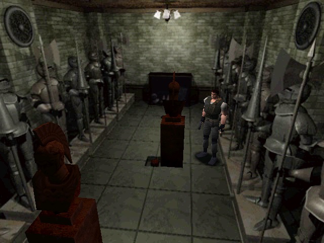 resident evil armor room