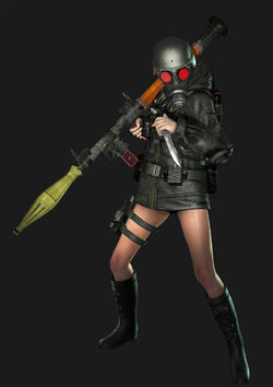 Revelations 2 Sniper Claire outfit in RE2 remake (outfit by